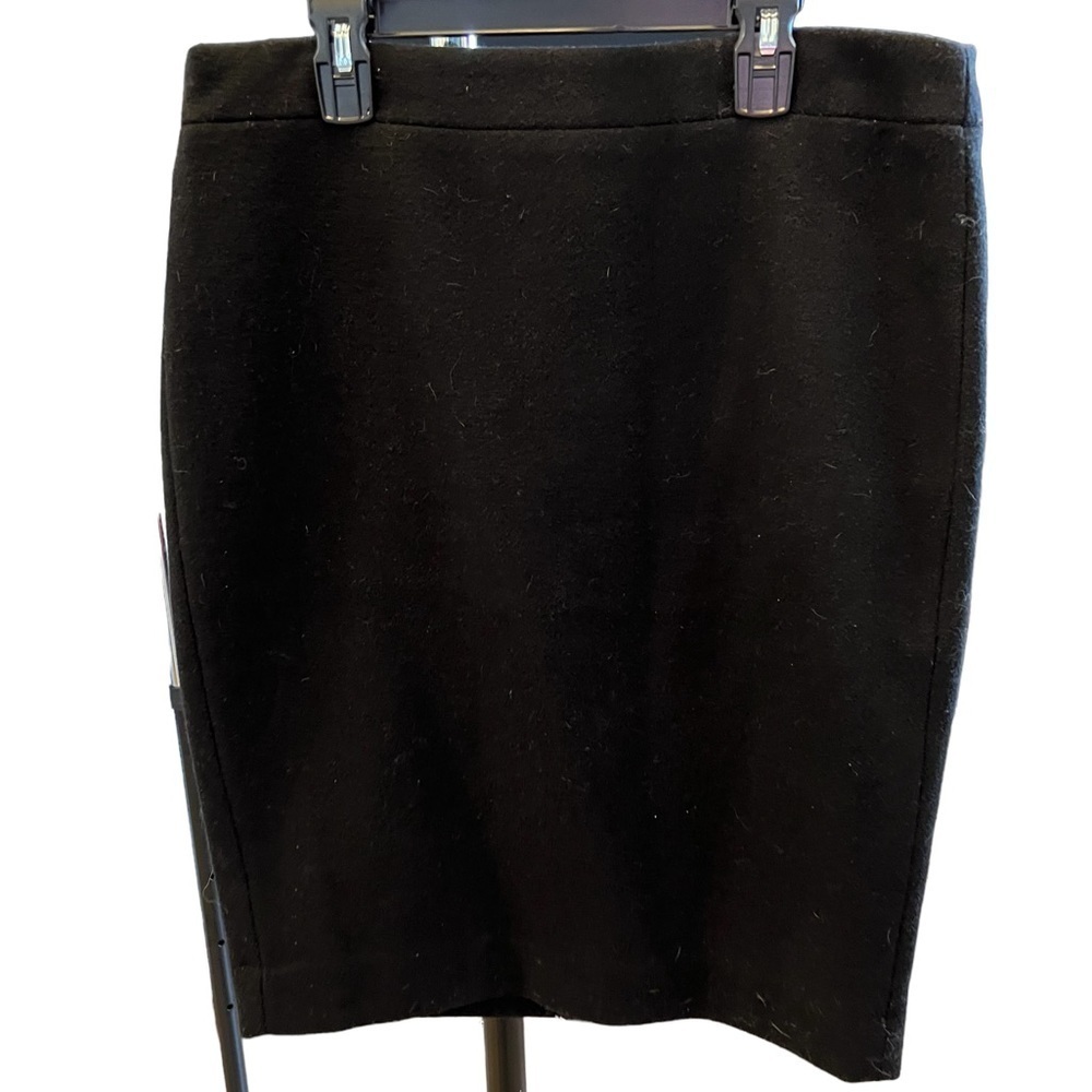 J. CREW Black Wool Mini Skirt NWT Size 8​​​​​​